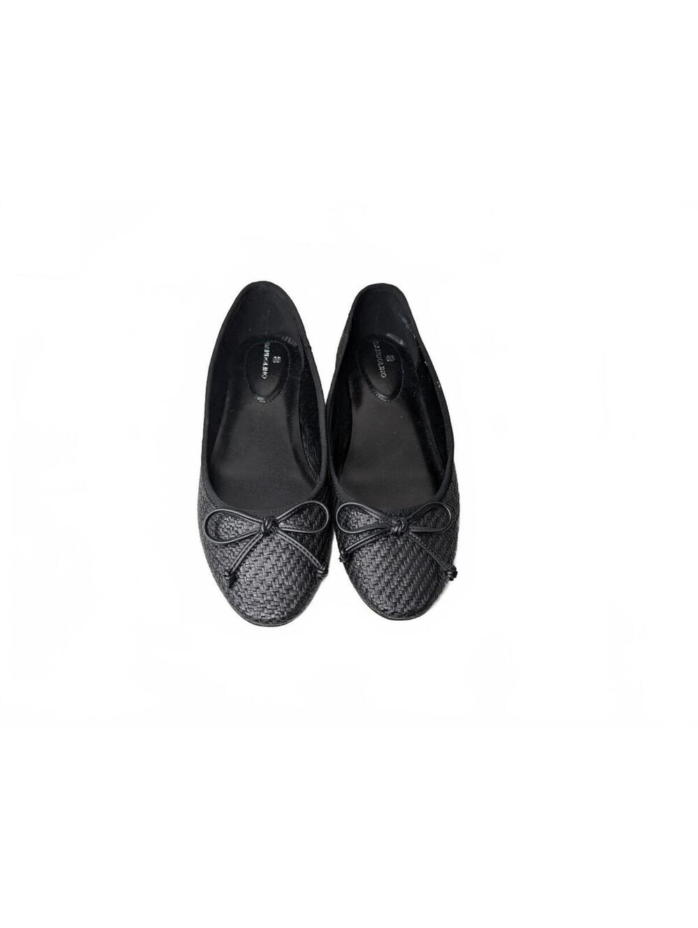 Bandolino Black Paprika Ballet Flats Size 8M